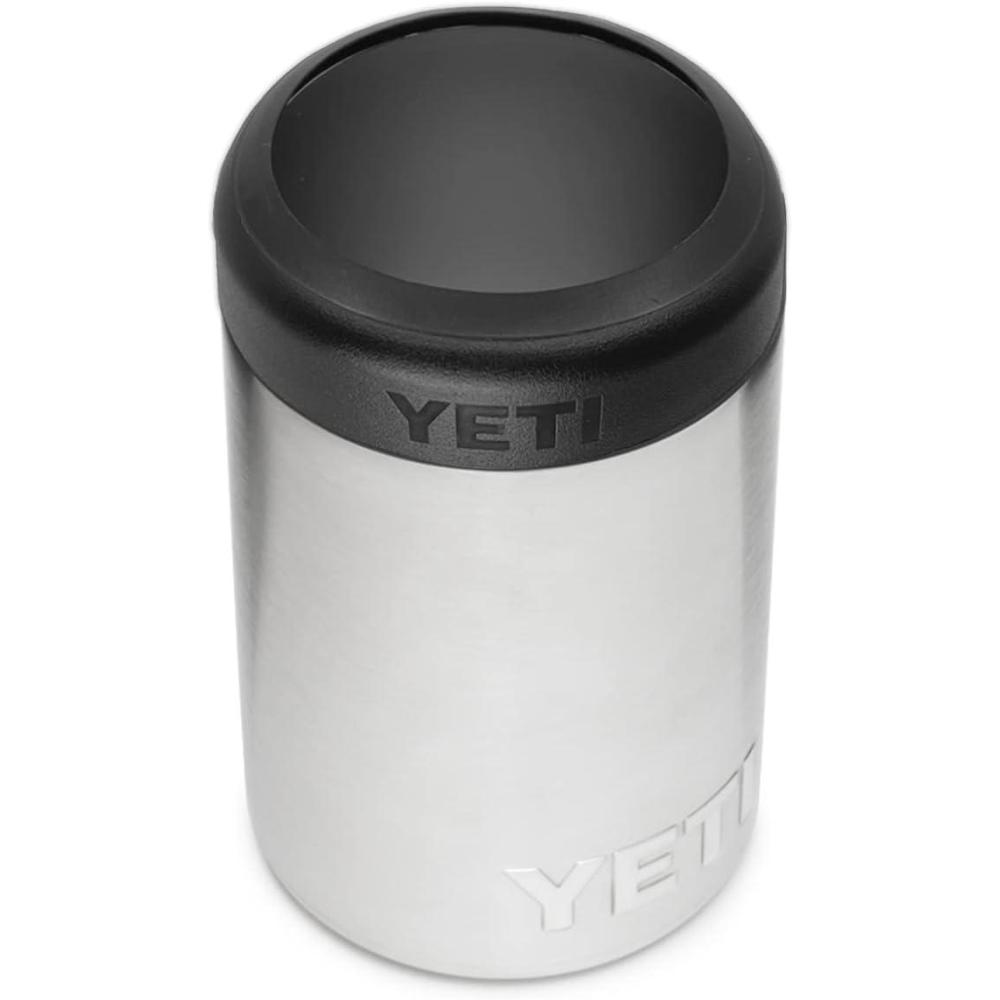 imageYETI Rambler 12 oz Colster Can Insulator for Standard Size Cans Stainless NO CAN INSERTStainless No Can Insert