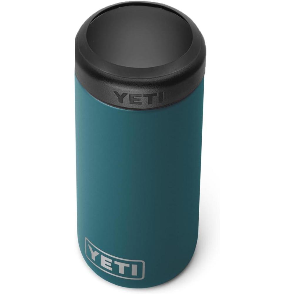 imageYETI Rambler 12 oz Colster Slim Can Insulator for the Slim Hard Seltzer CansAgave Teal