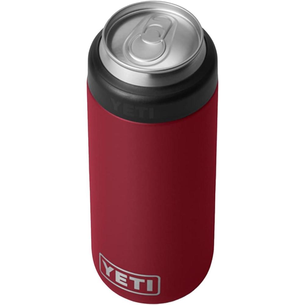 imageYETI Rambler 12 oz Colster Slim Can Insulator for the Slim Hard Seltzer CansHarvest Red