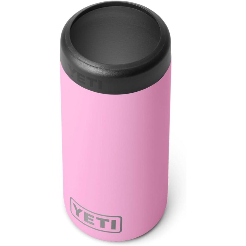 imageYETI Rambler 12 oz Colster Slim Can Insulator for the Slim Hard Seltzer CansPower Pink