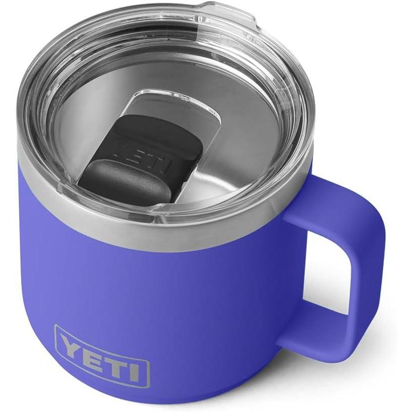 imageYETI Rambler 14 oz Stackable Mug Vacuum Insulated Stainless Steel with MagSlider LidUltramarine Violet