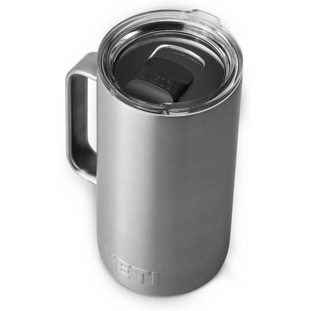 imageYETI Rambler 24 oz Mug Vacuum Insulated Stainless Steel with MagSlider LidStainless