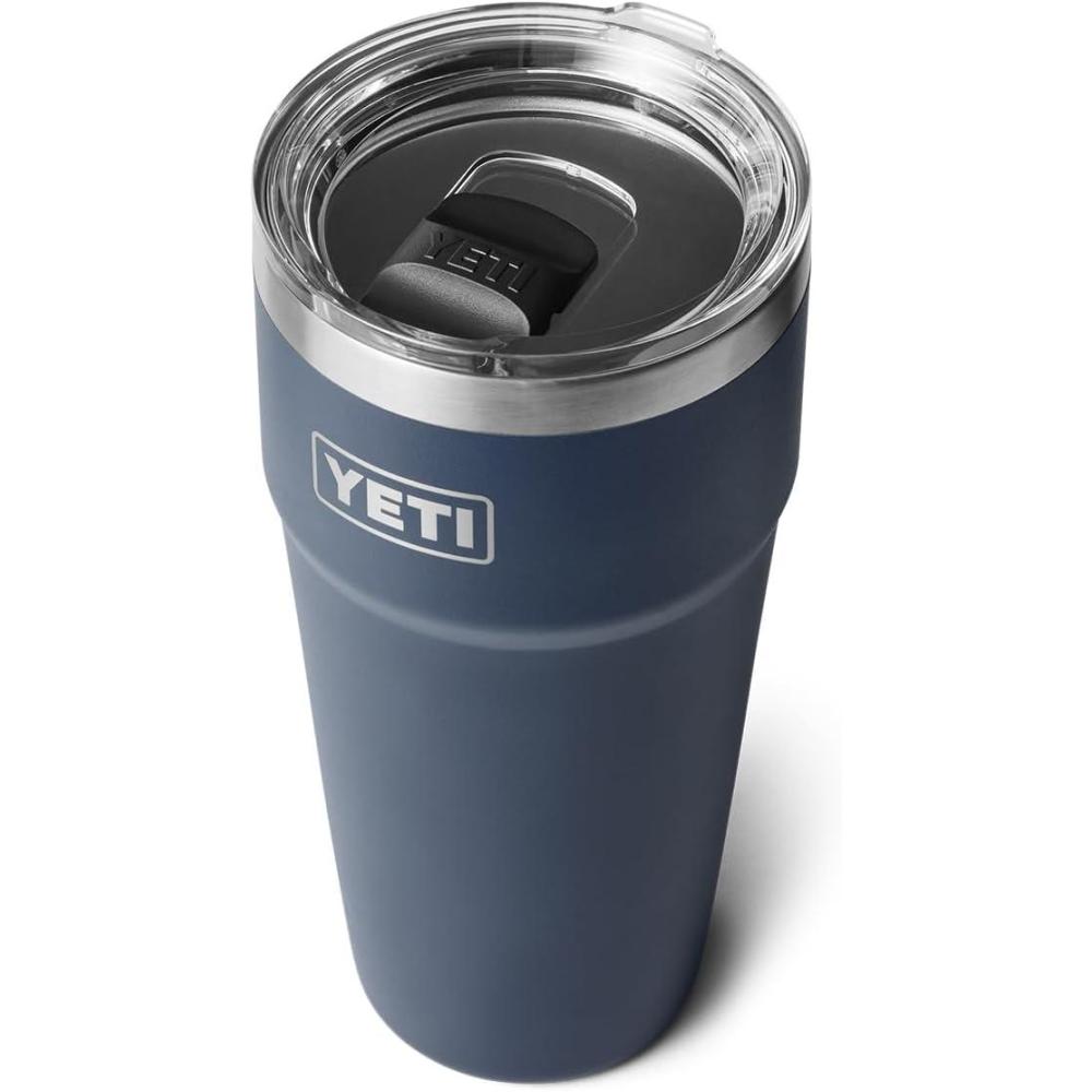 imageYETI Rambler 30 oz Stackable Tumbler Stainless Steel Vacuum Insulated with MagSlider LidNavy