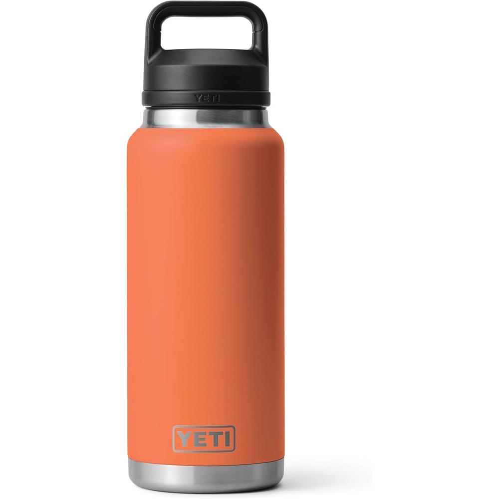 imageYETI Rambler 36 oz Bottle Vacuum Insulated Leakproof Stainless Steel with Chug CapHigh Desert Clay