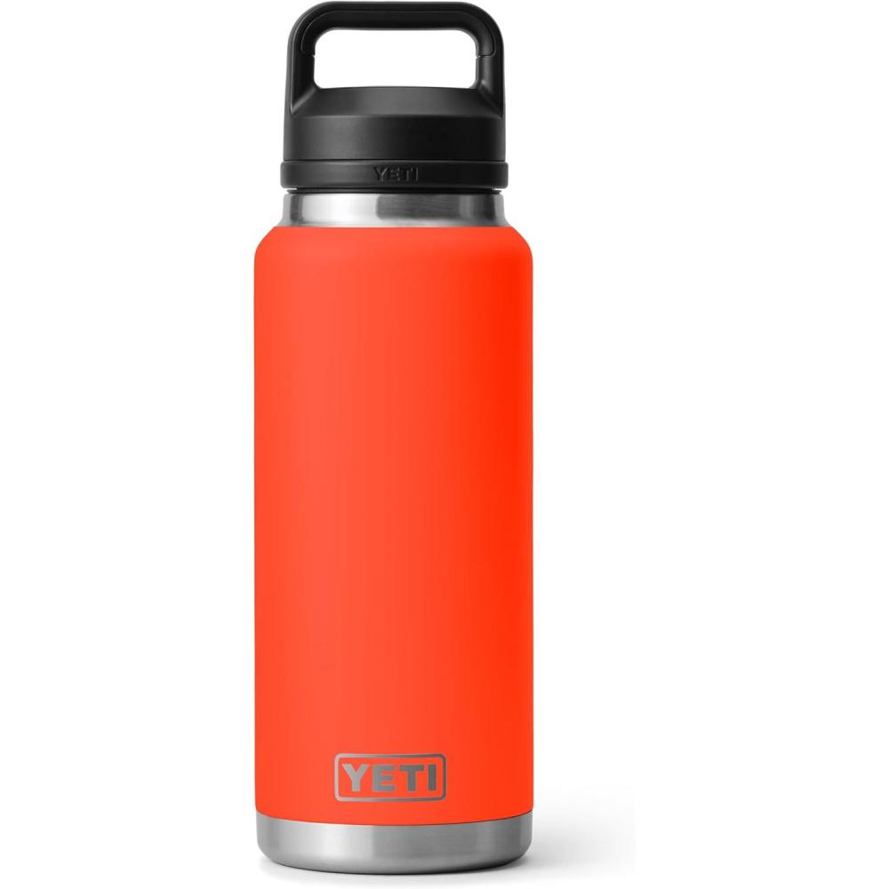 imageYETI Rambler 36 oz Bottle Vacuum Insulated Leakproof Stainless Steel with Chug CapSolar Flare