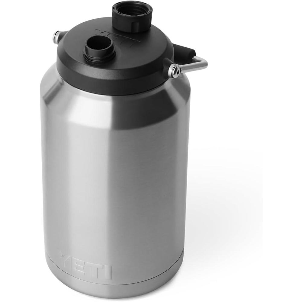 imageYETI Rambler Gallon Jug 20 Vacuum Insulated Leakproof Stainless Steel with MagCap NavyStainless