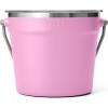 YETI Beverage/Ice Bucket, Holds 6 Longnecks or 3 Bottles of Wine(Power Pink)