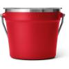 YETI Beverage/Ice Bucket, Holds 6 Longnecks or 3 Bottles of Wine(Rescue Red)
