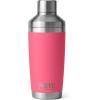 YETI Cocktail Shaker Lid Compatible With Rambler 20oz Tumbler/ 20 oz Stackable Cup/24 oz Mug/10oz Mug/10 oz Lowball/25 oz Straw Mug, Stainless Steel Cocktail Shaker Lid Only(Tropical Pink)