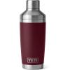 YETI Cocktail Shaker Lid Compatible With Rambler 20oz Tumbler/ 20 oz Stackable Cup/24 oz Mug/10oz Mug/10 oz Lowball/25 oz Straw Mug, Stainless Steel Cocktail Shaker Lid Only(Wild Vine Red)