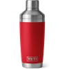 YETI Cocktail Shaker Lid Compatible With Rambler 20oz Tumbler/ 20 oz Stackable Cup/24 oz Mug/10oz Mug/10 oz Lowball/25 oz Straw Mug, Stainless Steel Cocktail Shaker Lid Only(Rescue Red)