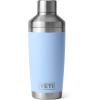 YETI Cocktail Shaker Lid Compatible With Rambler 20oz Tumbler/ 20 oz Stackable Cup/24 oz Mug/10oz Mug/10 oz Lowball/25 oz Straw Mug, Stainless Steel Cocktail Shaker Lid Only(Big Sky Blue)