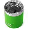 YETI Rambler 10 oz Stackable Lowball 2.0, Vacuum Insulated, Stainless Steel with MagSlider Lid, Seafoam(Canopy Green)