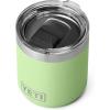 YETI Rambler 10 oz Stackable Lowball 2.0, Vacuum Insulated, Stainless Steel with MagSlider Lid, Seafoam(Key Lime)