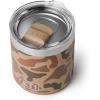 YETI Rambler 10 oz Stackable Lowball 2.0, Vacuum Insulated, Stainless Steel with MagSlider Lid, Seafoam(Wetlands Camo)