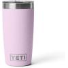 YETI Rambler 10 oz Tumbler, Stainless Steel, Vacuum Insulated with MagSlider Lid, White(Cherry Blossom)