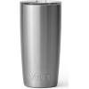 YETI Rambler 10 oz Tumbler, Stainless Steel, Vacuum Insulated with MagSlider Lid, White(Stainless)