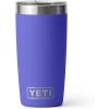 YETI Rambler 10 oz Tumbler, Stainless Steel, Vacuum Insulated with MagSlider Lid, White(Ultramarine Violet)
