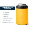 YETI Rambler 12 oz. Colster Can Insulator for Standard Size Cans, Stainless (NO CAN INSERT)(Alpine Yellow)