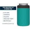YETI Rambler 12 oz. Colster Can Insulator for Standard Size Cans, Stainless (NO CAN INSERT)(Aquifer Blue)