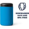 YETI Rambler 12 oz. Colster Can Insulator for Standard Size Cans, Stainless (NO CAN INSERT)(Big Wave Blue (No Can Insert))