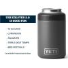 YETI Rambler 12 oz. Colster Can Insulator for Standard Size Cans, Stainless (NO CAN INSERT)(Charcoal (No Can Insert))