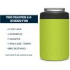 YETI Rambler 12 oz. Colster Can Insulator for Standard Size Cans, Stainless (NO CAN INSERT)(Chartreuse)