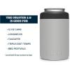 YETI Rambler 12 oz. Colster Can Insulator for Standard Size Cans, Stainless (NO CAN INSERT)(Granite Gray)