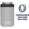 YETI Rambler 12 oz. Colster Can Insulator for Standard Size Cans, Stainless (NO CAN INSERT)(Granite Gray)