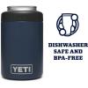 YETI Rambler 12 oz. Colster Can Insulator for Standard Size Cans, Stainless (NO CAN INSERT)(Navy (No Can Insert))