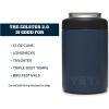 YETI Rambler 12 oz. Colster Can Insulator for Standard Size Cans, Stainless (NO CAN INSERT)(Navy (No Can Insert))