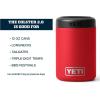 YETI Rambler 12 oz. Colster Can Insulator for Standard Size Cans, Stainless (NO CAN INSERT)(Rescue Red (No Can Insert))