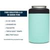 YETI Rambler 12 oz. Colster Can Insulator for Standard Size Cans, Stainless (NO CAN INSERT)(Seafoam)