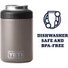 YETI Rambler 12 oz. Colster Can Insulator for Standard Size Cans, Stainless (NO CAN INSERT)(Sharptail Taupe)