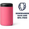 YETI Rambler 12 oz. Colster Can Insulator for Standard Size Cans, Stainless (NO CAN INSERT)(Tropical Pink (No Can Insert))