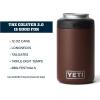 YETI Rambler 12 oz. Colster Can Insulator for Standard Size Cans, Stainless (NO CAN INSERT)(Wetlands Brown (No Can Insert))
