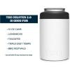 YETI Rambler 12 oz. Colster Can Insulator for Standard Size Cans, Stainless (NO CAN INSERT)(White (No Can Insert))