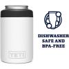 YETI Rambler 12 oz. Colster Can Insulator for Standard Size Cans, Stainless (NO CAN INSERT)(White (No Can Insert))