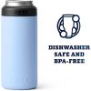 YETI Rambler 12 oz. Colster Slim Can Insulator for the Slim Hard Seltzer Cans(Big Sky Blue)