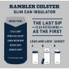 YETI Rambler 12 oz. Colster Slim Can Insulator for the Slim Hard Seltzer Cans(Black Forest Green)