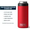 YETI Rambler 12 oz. Colster Slim Can Insulator for the Slim Hard Seltzer Cans(Rescue Red)