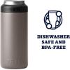 YETI Rambler 12 oz. Colster Slim Can Insulator for the Slim Hard Seltzer Cans(Sharptail Taupe)