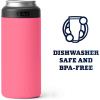 YETI Rambler 12 oz. Colster Slim Can Insulator for the Slim Hard Seltzer Cans(Tropical Pink)