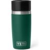 YETI Rambler 12 oz Travel Bottle, Stainless Steel, Vacuum Insulated with Leakproof Commuter Cap, Black(Black Forest Green)