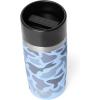 YETI Rambler 12 oz Travel Bottle, Stainless Steel, Vacuum Insulated with Leakproof Commuter Cap, Black(Blue Camo)