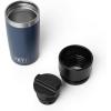 YETI Rambler 12 oz Travel Bottle, Stainless Steel, Vacuum Insulated with Leakproof Commuter Cap, Black(Navy)