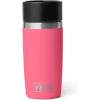 YETI Rambler 12 oz Travel Bottle, Stainless Steel, Vacuum Insulated with Leakproof Commuter Cap, Black(Tropical Pink)