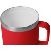 YETI Rambler 14 oz Ceramic Lined Stackable Mug, Vacuum Insulated, Stainless Steel with MagSlider Lid, Seafoam(Rescue Red)
