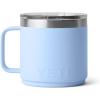 YETI Rambler 14 oz Stackable Mug, Vacuum Insulated, Stainless Steel with MagSlider Lid(Big Sky Blue)