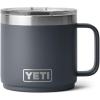 YETI Rambler 14 oz Stackable Mug, Vacuum Insulated, Stainless Steel with MagSlider Lid(Charcoal)